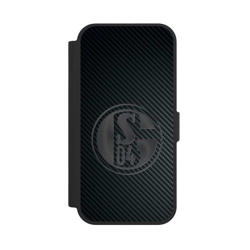 iPhone 17 NIVOflip Schalke 04 Carbon Look