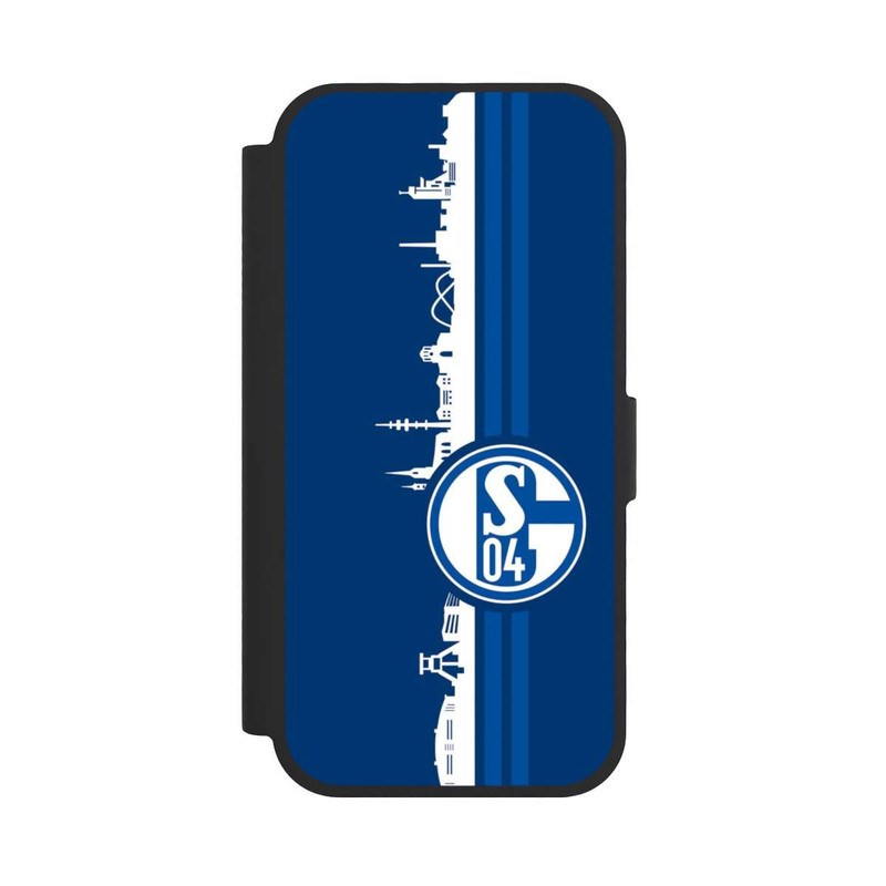 iPhone 17 NIVOflip Schalke 04 Skyline Blau