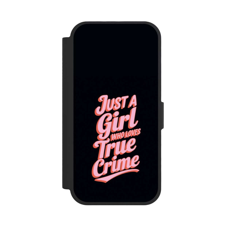 iPhone 17 NIVOflip Just a Girl Who Loves True Crime