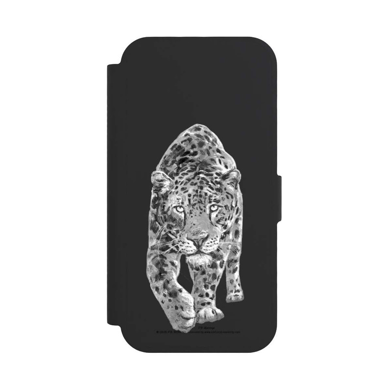 iPhone 17 NIVOflip Leopard transparent