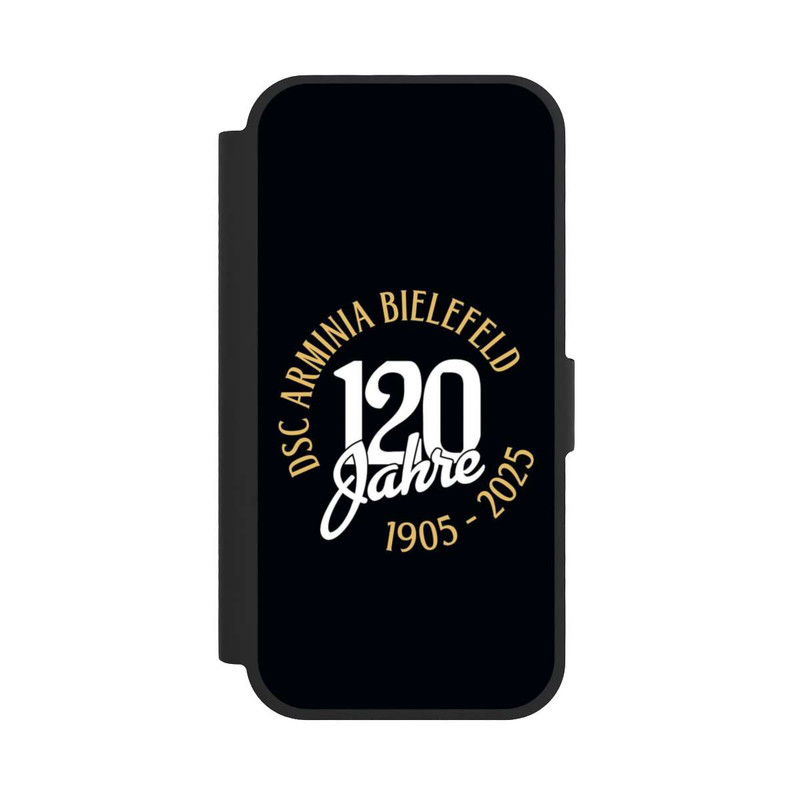 iPhone 17 NIVOflip Arminia Bielefeld 120 Jahre Schwarz