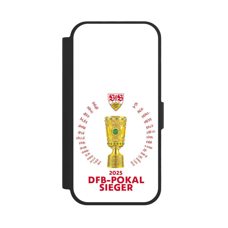 iPhone 17 NIVOflip VfB DFB-Pokal Sieger Weiß