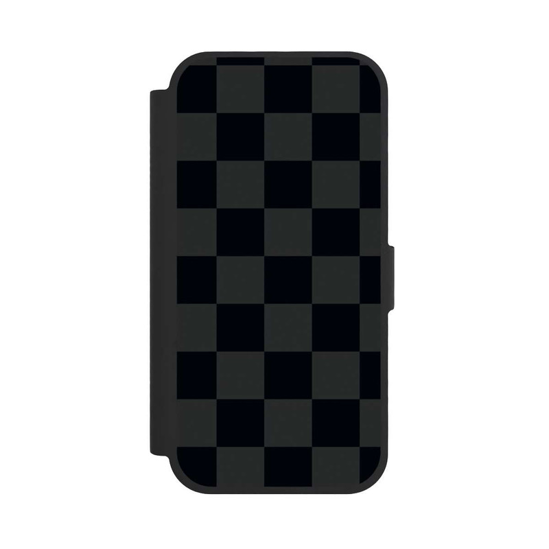 iPhone 17 NIVOflip Schachbrett Schwarz