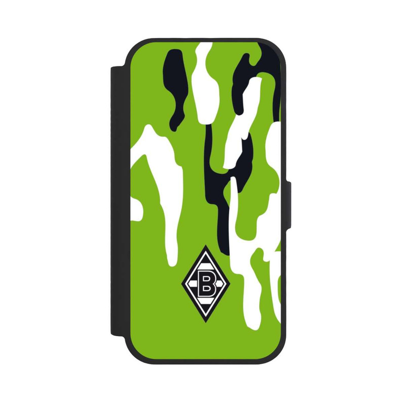iPhone 17 NIVOflip Borussia Raute Grün Weiß Schwarz