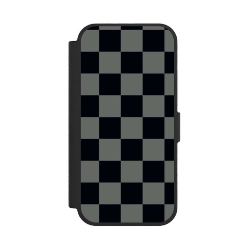 Apple iPhone 17 NIVOflip Schachbrett Schwarz Grau