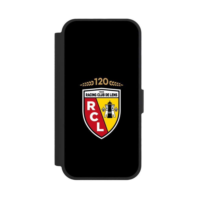 iPhone 17 NIVOflip RC Lens 120 Jahre Jubiläums Logo schwarz