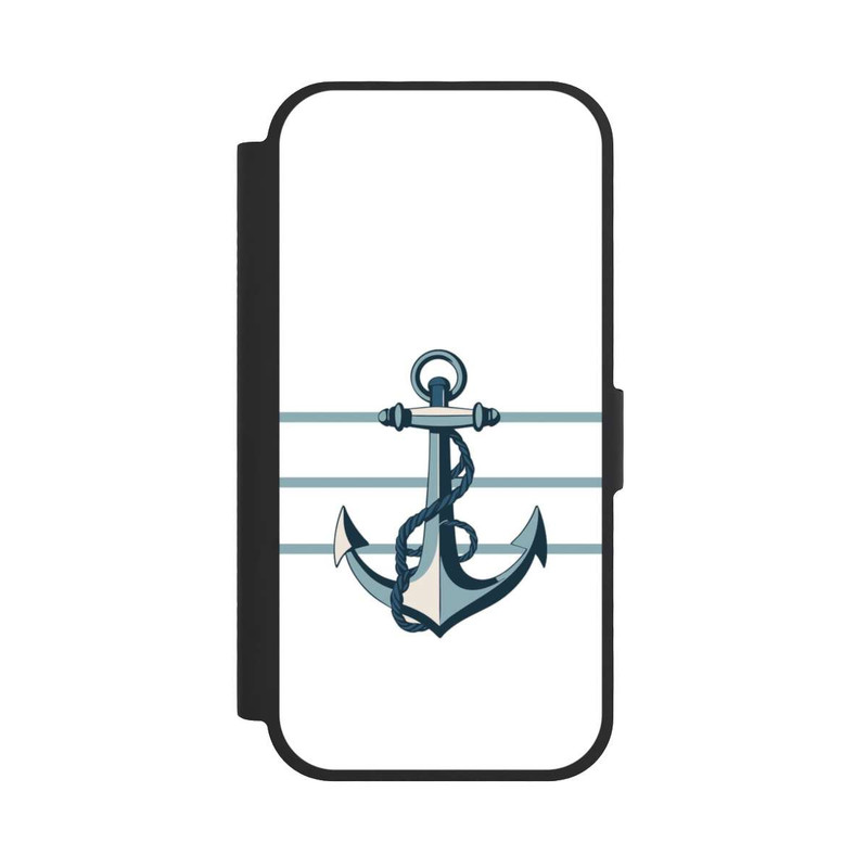 iPhone 17 NIVOflip Anchor Line White mit KI