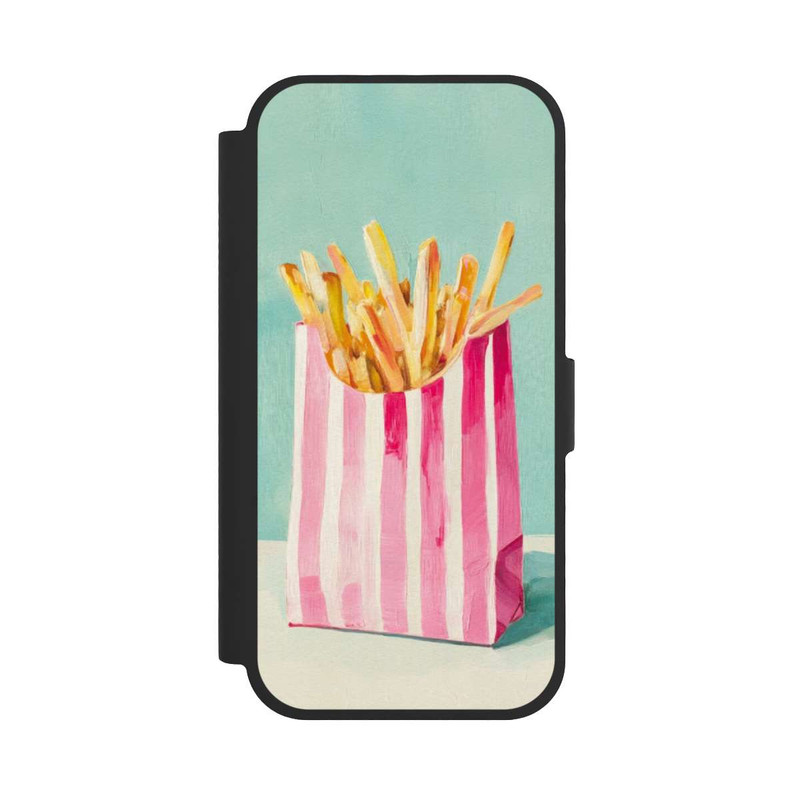 iPhone 17 NIVOflip Retro Pommes Blau Watercolor