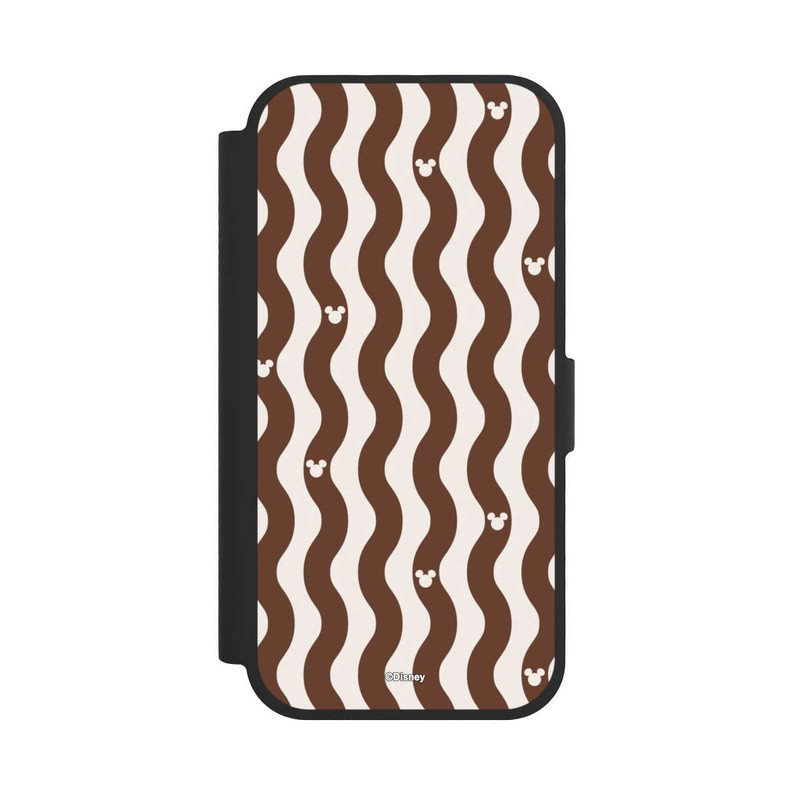 iPhone 17 NIVOflip Mickey Mouse Brown Pattern Waves