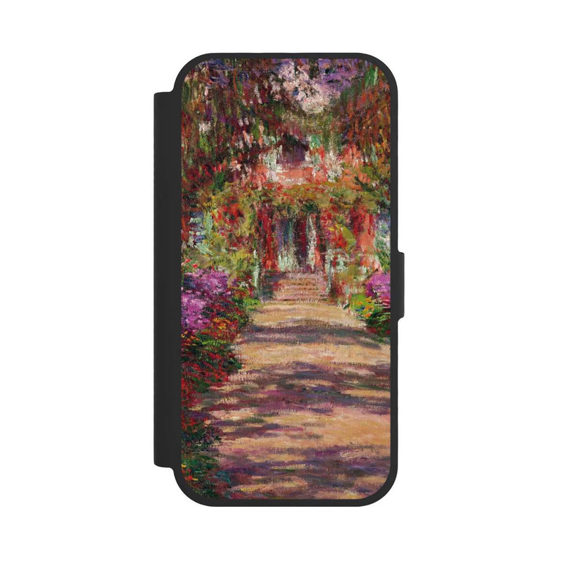 iPhone 17 NIVOflip Eine Allee in Monets Garten in Giverny by Claude Monet