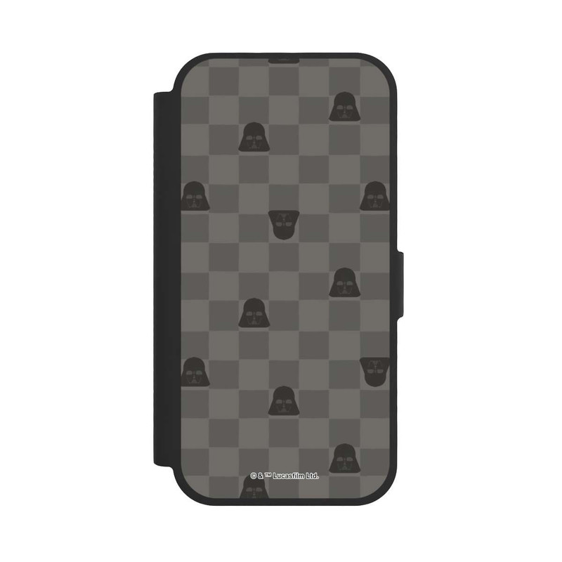iPhone 17 NIVOflip Darth Vader Schachbrettmuster Schwarz