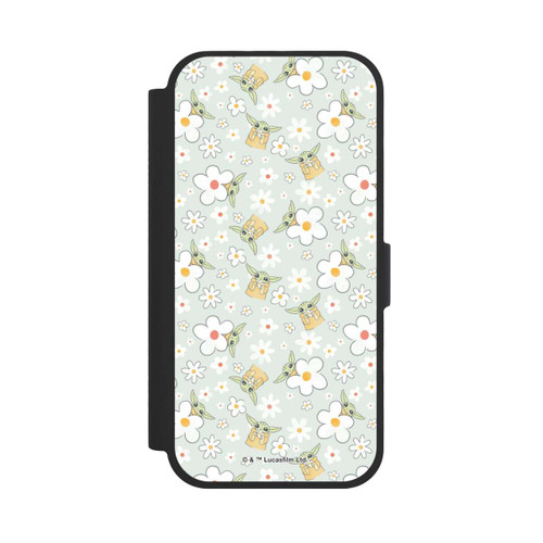 Apple iPhone 17 NIVOflip Baby Yoda Blumen Muster