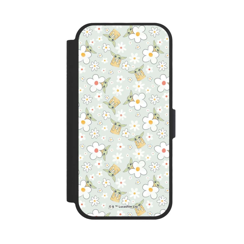 iPhone 17 NIVOflip Baby Yoda Blumen Muster