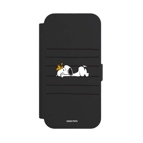 Apple iPhone 17 NIVOflip Snoopy Woodstock Stripes Peanuts Transparent