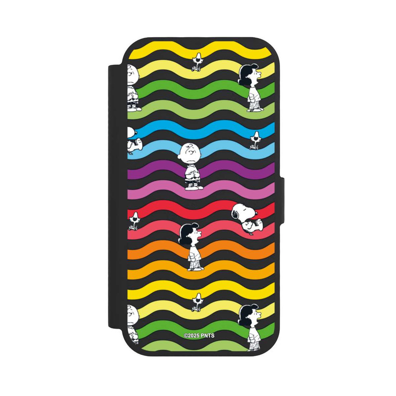 iPhone 17 NIVOflip Snoopy Pattern Rainbow Transparent