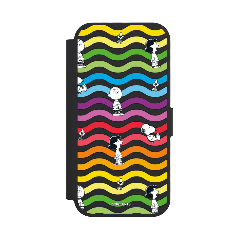 iPhone 17 NIVOflip Snoopy Pattern Rainbow Transparent