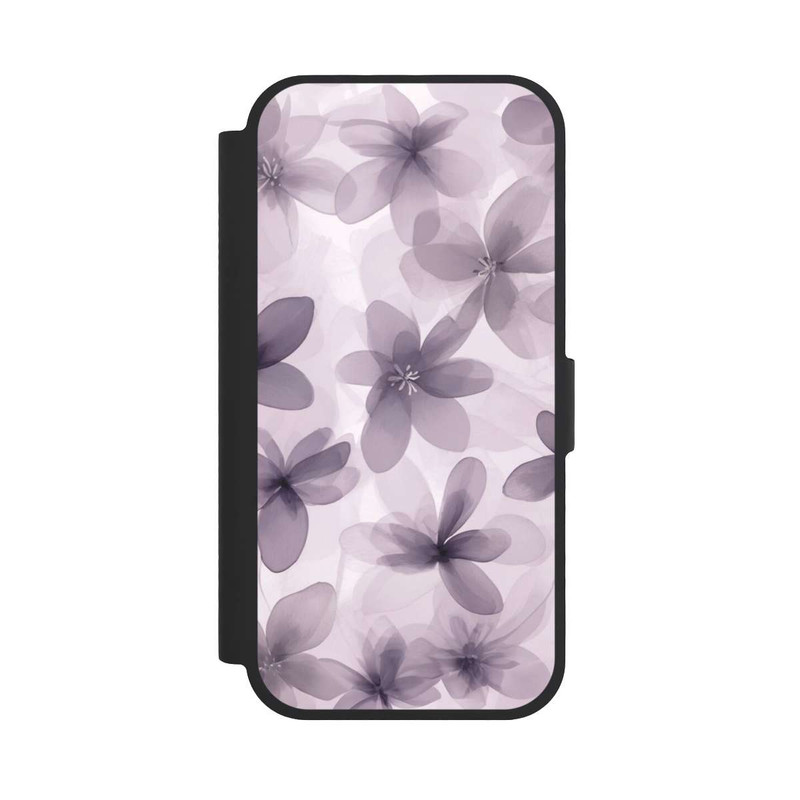 iPhone 17 NIVOflip Fliederfarbenes Blumenmuster mit KI