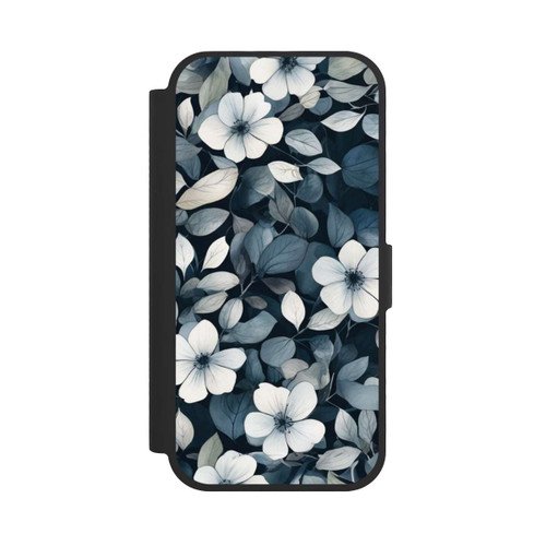 NIVOflip Blaue Negativblumen mit KI