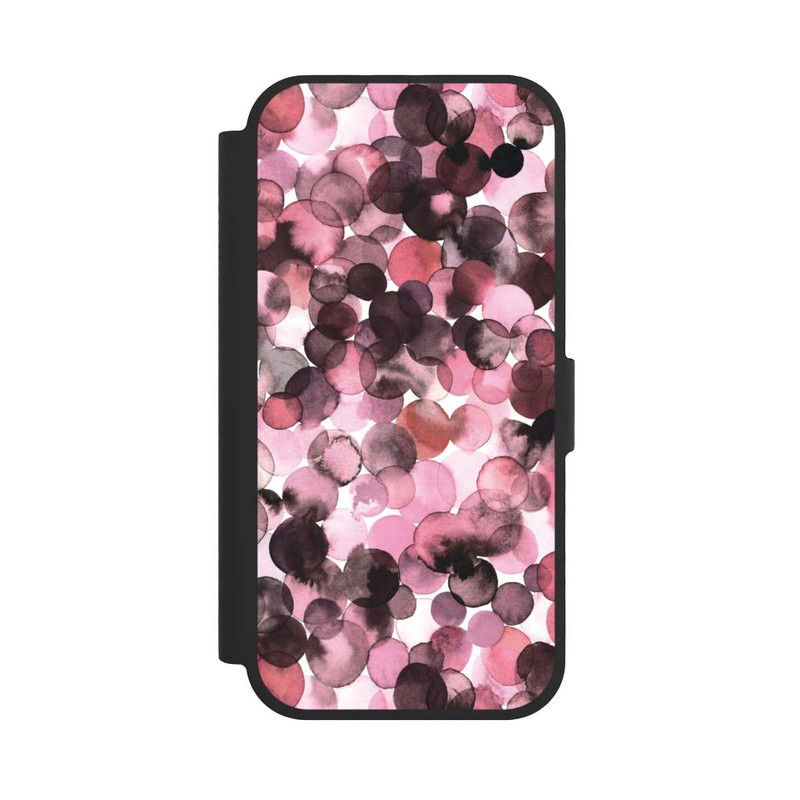 iPhone 17 NIVOflip Blätterzauber Pink