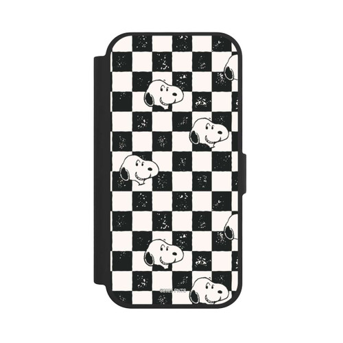 Apple iPhone 17 NIVOflip Snoopy Heads Checked Pattern