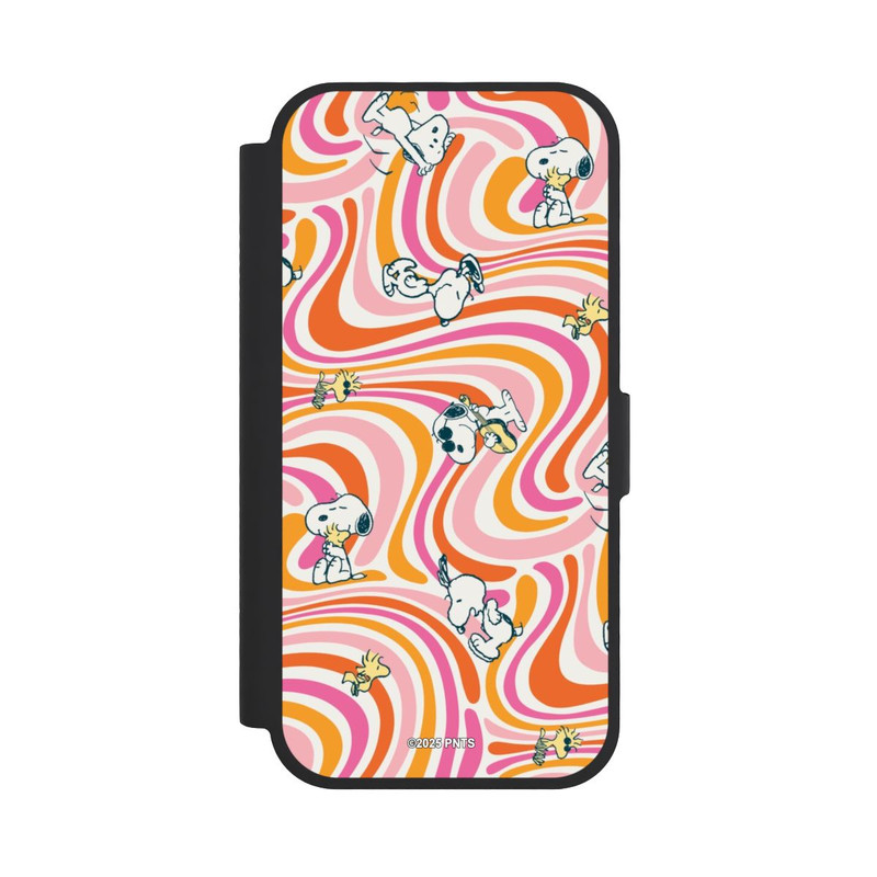 iPhone 17 NIVOflip Peanuts Hippie Pattern Orange