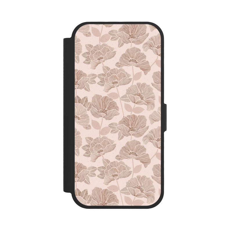 iPhone 17 NIVOflip Brown Floral Block