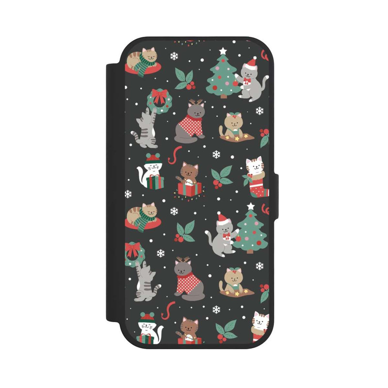iPhone 17 NIVOflip Weihnachtliche Kätzchen