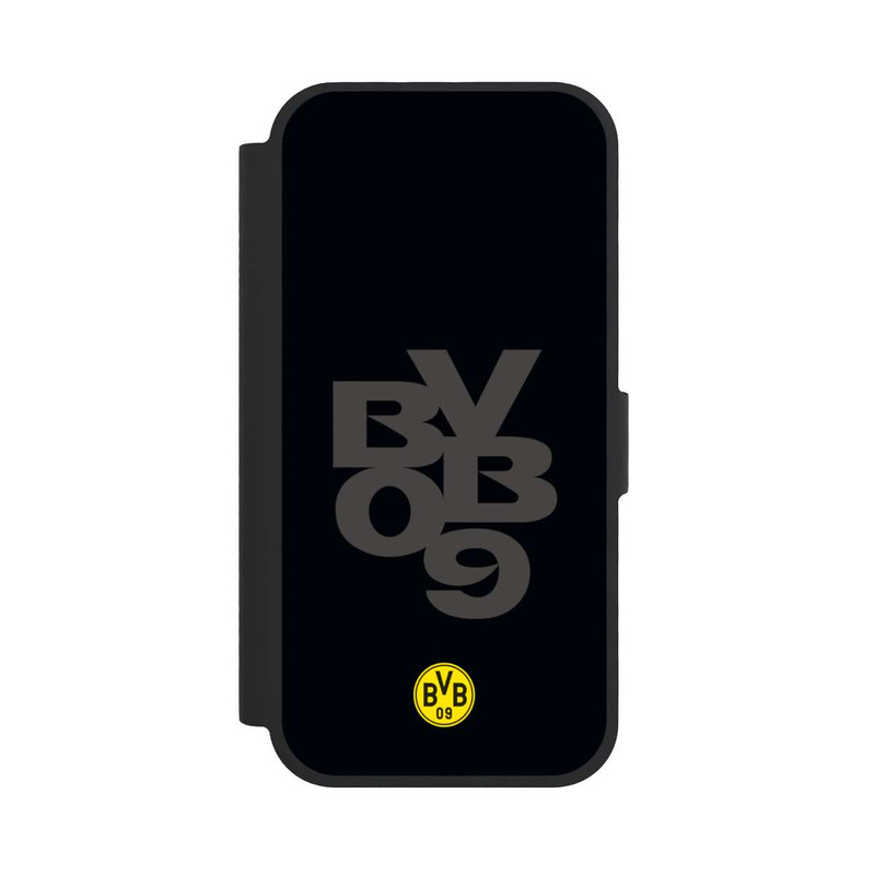 iPhone 17 NIVOflip BVB09 Grau Schwarz