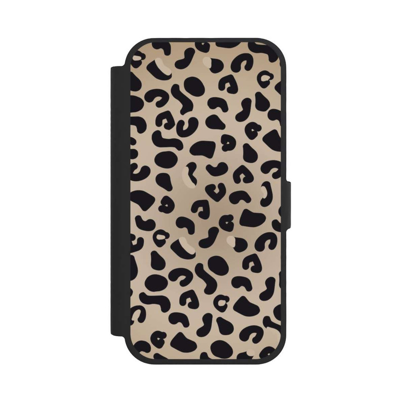 iPhone 17 NIVOflip  Gepardenmuster hellbraun
