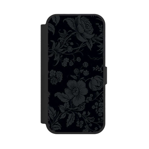 Apple iPhone 17 NIVOflip Dunkle Blumen Vintageoptik
