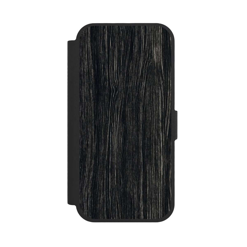 iPhone 17 NIVOflip Dark Wood Texture