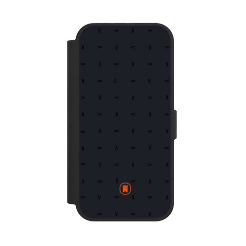 Apple iPhone 17 NIVOflip Nivocase Muster Dunkelgrau