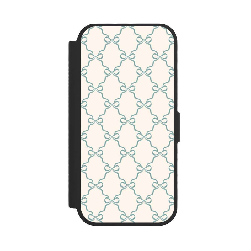 iPhone 17 NIVOflip Ribbons Beige Green