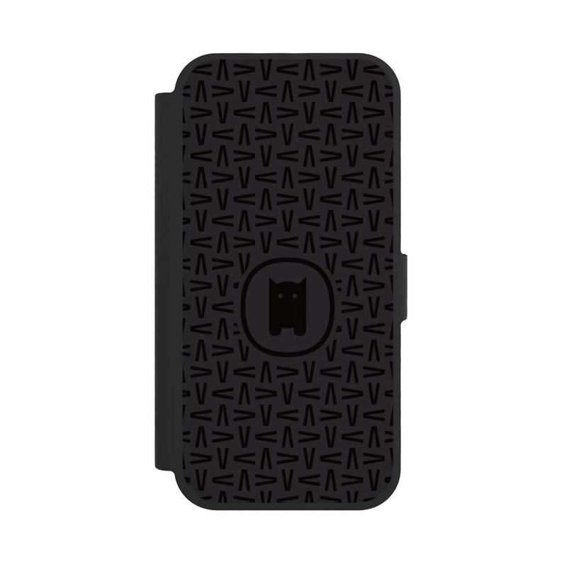 iPhone 17 NIVOflip Nivocase Muster Schwarz Grau