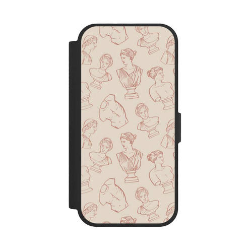 Apple iPhone 17 NIVOflip Griechische Büsten Art-Déco Braun