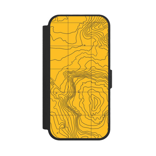 Apple iPhone 17 NIVOflip Berg gelbe Linien