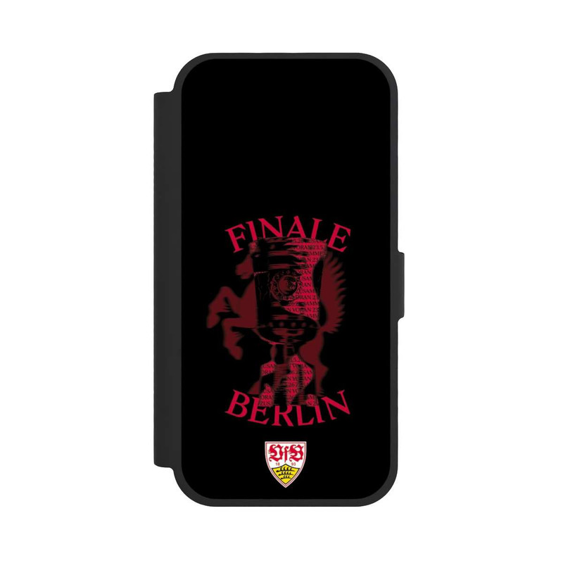 iPhone 17 NIVOflip VfB Stuttgart Pokalfinale 2026 schwarz