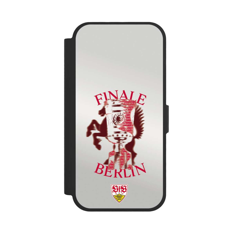 iPhone 17 NIVOflip VfB Stuttgart Pokalfinale 2026 grau