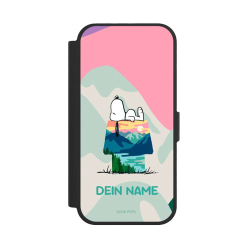 Apple iPhone 17 NIVOflip Snoopy Outdoor Personalisierbar