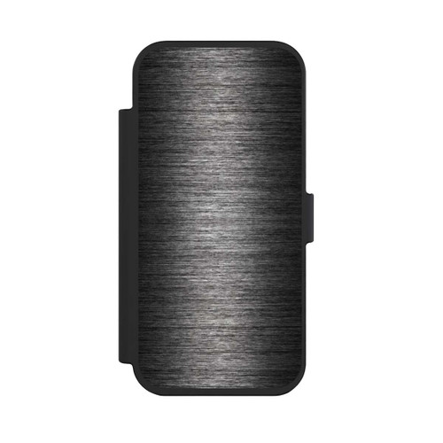 Apple iPhone Air NIVOflip Metal Look - Anthrazit