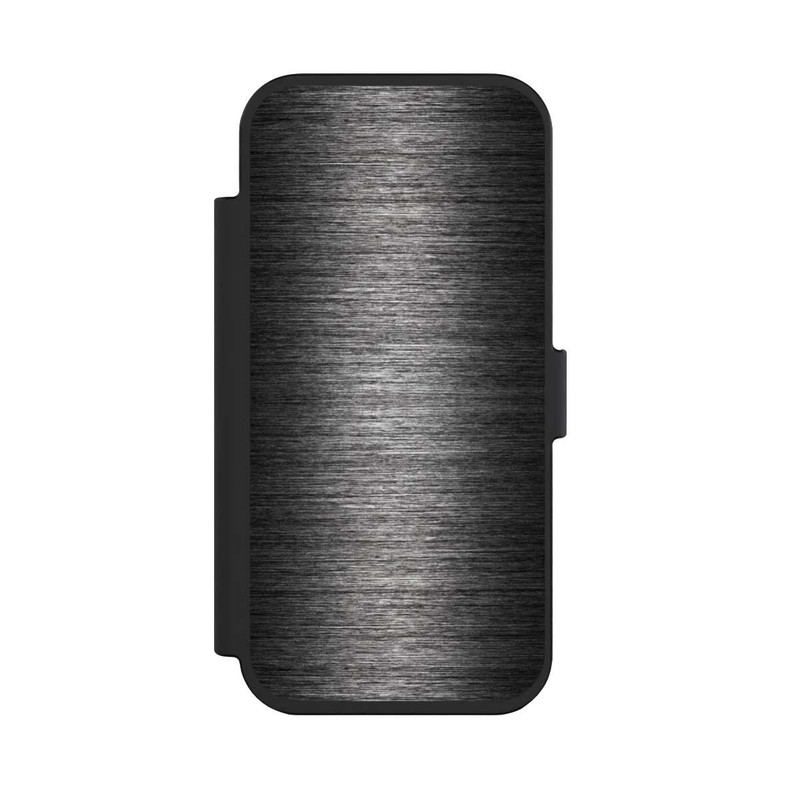 iPhone Air NIVOflip Metal Look - Anthrazit