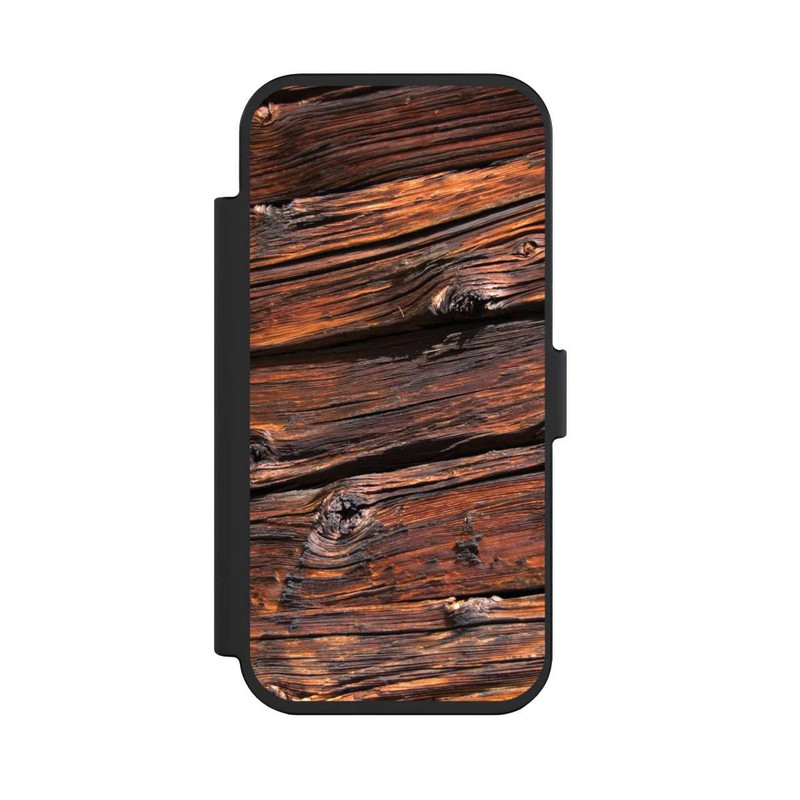 iPhone Air NIVOflip Verwitterte Holzplanken