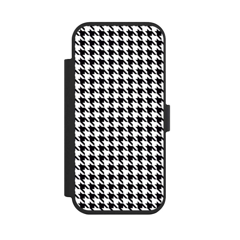 iPhone Air NIVOflip Houndstooth black-white