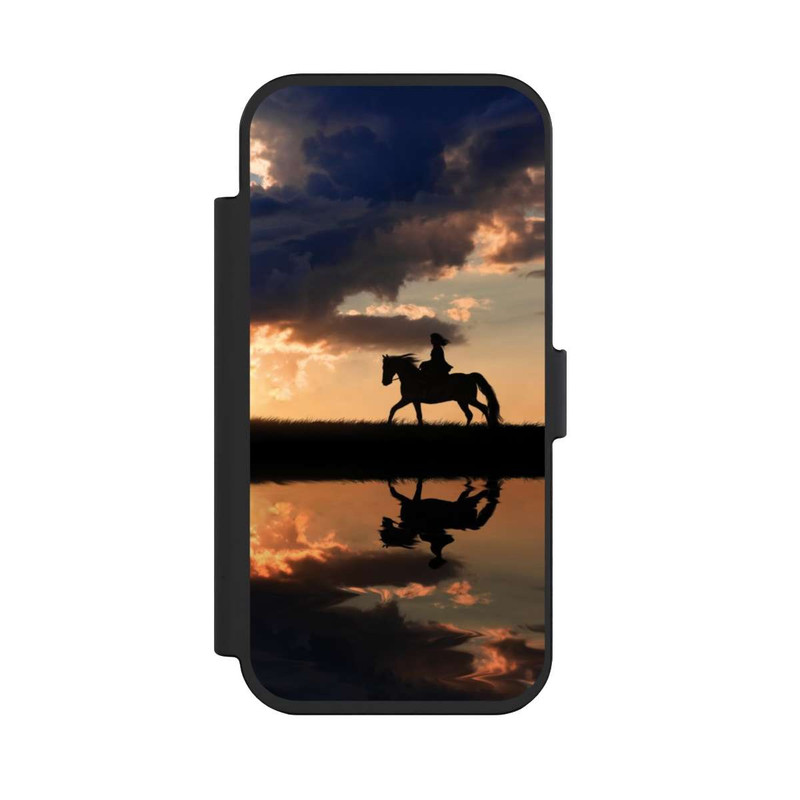 iPhone Air NIVOflip Ausritt im Sonnenuntergang