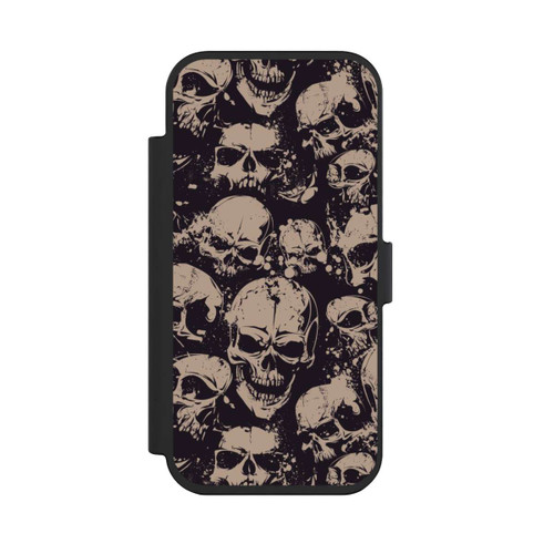 Apple iPhone Air NIVOflip Crânes d'Halloween