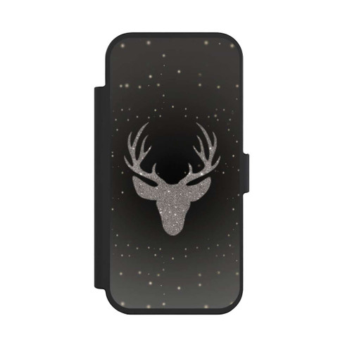 Apple iPhone Air NIVOflip Hirsch Glitzer Look