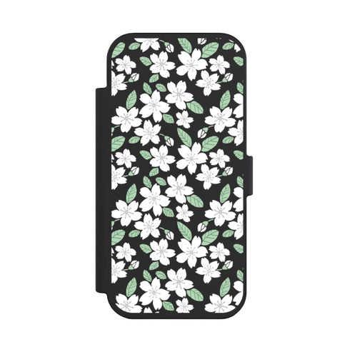 Apple iPhone Air NIVOflip Fleurs Blanches sans Fond