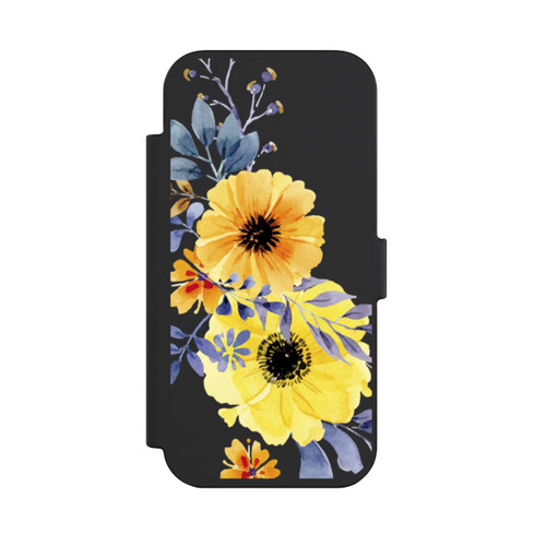 Apple iPhone Air NIVOflip Gelbe schwedische Blumen