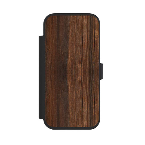 Apple iPhone Air NIVOflip Nußbaum Holzlook