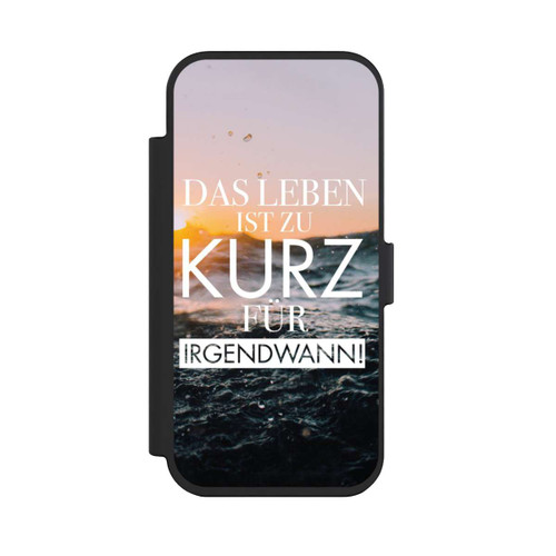 Apple iPhone Air NIVOflip Leben zu Kurz für Irgendwann